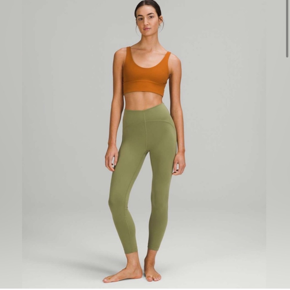 NWT Lululemon InStill High-Rise Tight 25" in Bronze Green